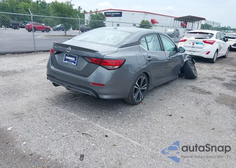 2021 Nissan Sentra Sr Xtronic Cvt из США, поврежденный, VIN 3N1AB8DV6MY317766